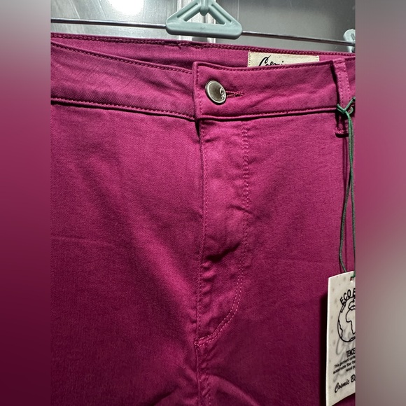 NWT Cosmic Blue Love Pink Flare Pants - Picture 4 of 9